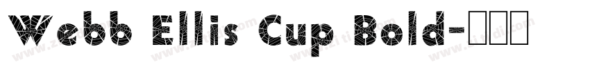 Webb Ellis Cup Bold字体转换